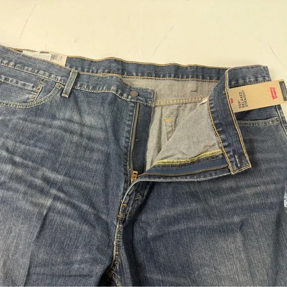 Levi’s Cotton Denim Jeans 559 Relaxed Straight Big & Tall Levi Strauss & Co NWT - Picture 4 of 8